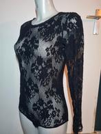 Love Stories sexy transparante kanten body - maat M /L, Kleding | Dames, Love Stories, Verzenden, Zwart, Body of Korset
