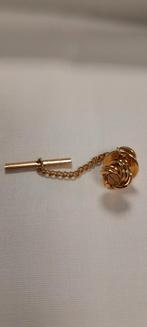 Vintage Dunhill Das Pin | Goudkleurig | Eind jaren 1980, Ophalen of Verzenden, Zo goed als nieuw, Merk, Speldje of Pin