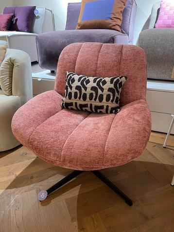 Fauteuil Derby, Roze, By-Boo Showroommodel beschikbaar voor biedingen
