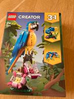 Lego creator papegaai 3in1 31136 nw in doos, Ophalen of Verzenden, Nieuw, Complete set, Lego