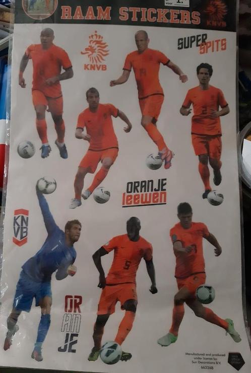 KNVB Oranje raamsticker, Verzamelen, Sportartikelen en Voetbal, Nieuw, Poster, Plaatje of Sticker, Overige binnenlandse clubs