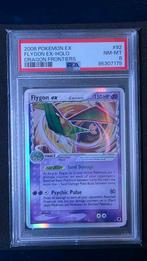 Flygon ex Holo Dragon Frontiers PSA 8, Ophalen of Verzenden, Zo goed als nieuw