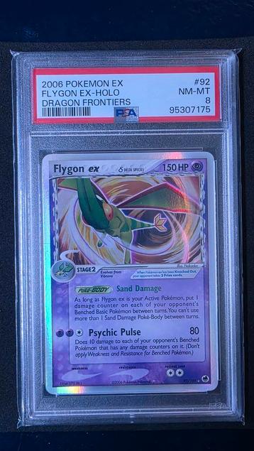 Flygon ex Holo Dragon Frontiers PSA 8 beschikbaar voor biedingen