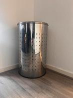 Wasmand - RVS - Rond, Huis en Inrichting, Badkamer | Badtextiel en Accessoires, Ophalen, Gebruikt