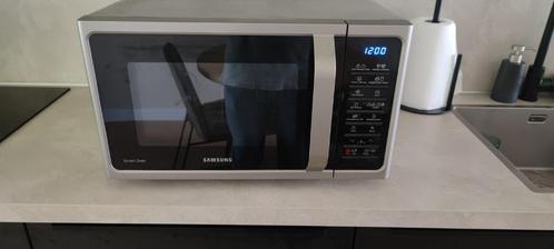 Samsung Smart Oven MC28H5015AS., Witgoed en Apparatuur, Magnetrons, Gebruikt, Vrijstaand, Combimagnetron, 45 tot 60 cm, Oven, Draaiplateau