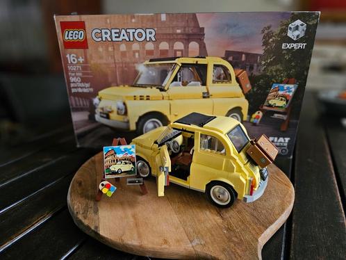 LEGO 10271 Fiat 500, Kinderen en Baby's, Speelgoed | Duplo en Lego, Zo goed als nieuw, Lego, Complete set, Ophalen of Verzenden