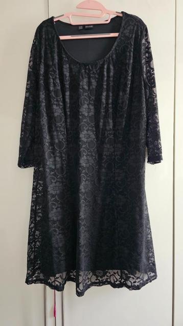 Bodyflirt🌺Mooie zwarte kanten jurk mt 42/44🎀Als nieuw beschikbaar voor biedingen