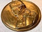 Napoleon plaquette in brons, ca. 1880–1920, Ø 18 cm, Antiek en Kunst, Verzenden