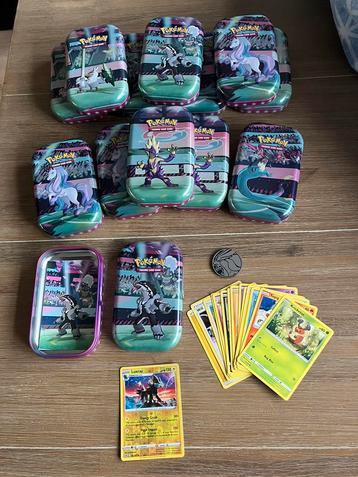 Pokémon mini tins met een setje kaarten