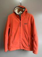 Jack Wolfskin oranje gevoerd outdoor fleece jack | oranje M, Maat 38/40 (M), Oranje, Ophalen of Verzenden, Zo goed als nieuw