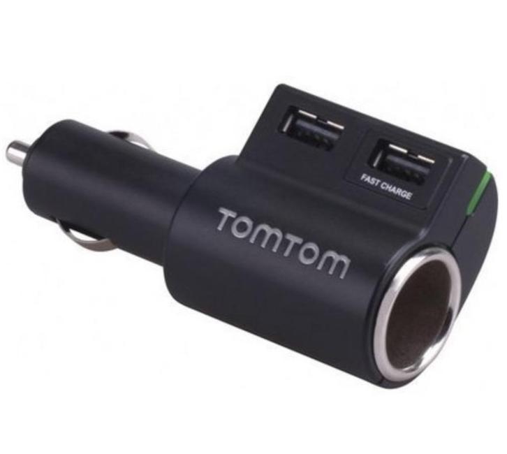 Originele Tomtom snelle autolader multilader oplader charger, Telecommunicatie, Autoladers, Nieuw, Verzenden