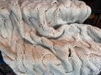 Zuiver wollen plaid deken, Huis en Inrichting, Woonaccessoires | Plaids en Woondekens, Ophalen of Verzenden, Zo goed als nieuw