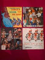 4 oude Sinterklaas singles, Ophalen of Verzenden, Gebruikt