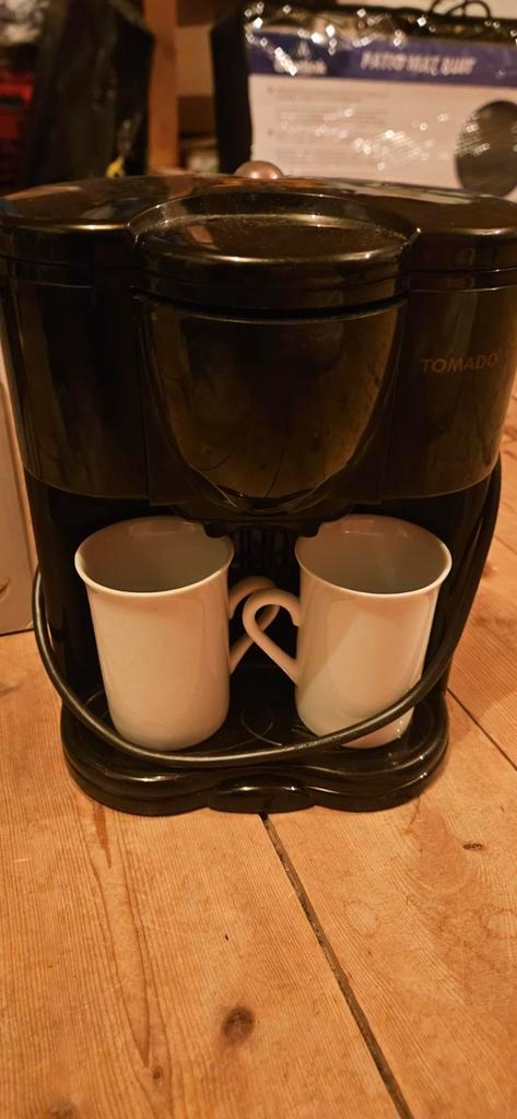 Tomado Koffiezetapparaat - Duo model!, Witgoed en Apparatuur, Koffiezetapparaten, Gebruikt, Gemalen koffie, Koffiemachine, 2 tot 4 kopjes