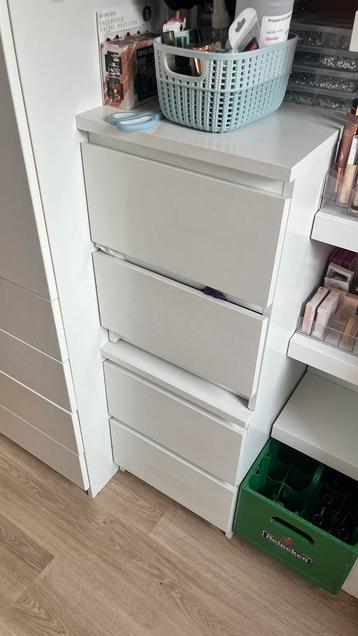 2x IKEA MALM kastje / nachtkastje