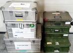 Professionele KL Zarges Aluminium Kisten Allerlei formaten, Verzenden, Landmacht, Nederland, Overige typen