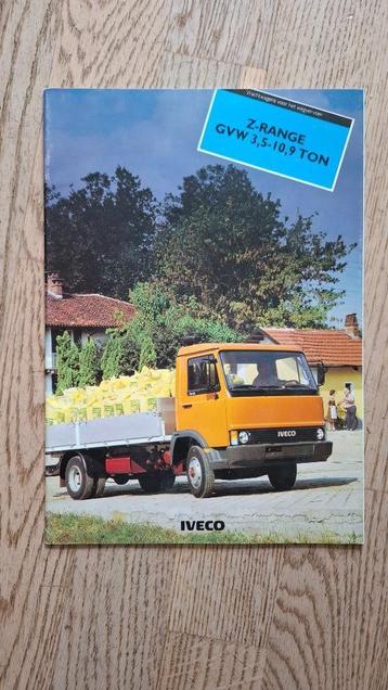 Iveco Z-Range brochure 1984 beschikbaar voor biedingen