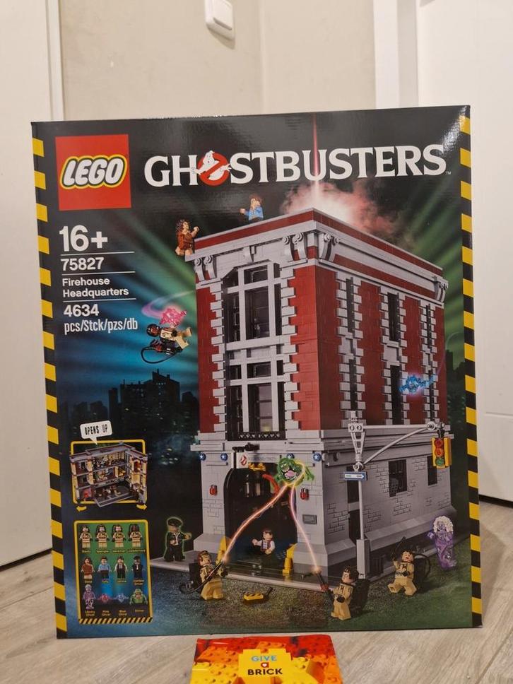 Lego 75827 Ghostbusters Firehouse HQ NIEUW, Kinderen en Baby's, Speelgoed | Duplo en Lego, Nieuw, Lego, Complete set, Ophalen of Verzenden