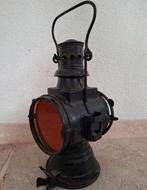 Mooie Antieke / Vintage Spoorweglamp van rond het jaar 1900, Ophalen of Verzenden