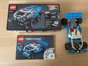 Lego technic 42091 police auto beschikbaar voor biedingen
