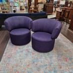 Rolf Benz draaistoelen fauteuils paars, Ophalen, ., ., 50 tot 75 cm