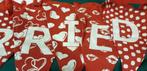 Vlaggetjes met opschrift Jus Married van stof, Ophalen of Verzenden, 'T Olde Gre-j, Info@toldegrej.nl, Endepoelstraat 20f Didam