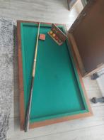 homas tafelbiljart, Sport en Fitness, Biljarten en Poolen, Ophalen, Gebruikt, Keu of Ballen