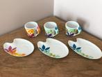 3 leuke espresso tasjes met onderbordjes, Ophalen of Verzenden, Overige stijlen, Kop(pen) en/of Schotel(s)