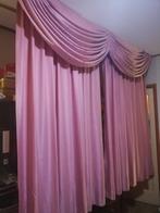 Mooi roze gordijnen., Huis en Inrichting, Ophalen of Verzenden, Zo goed als nieuw, 200 cm of meer, 200 cm of meer