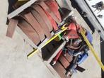 brandweerslang + 2 ld straalpijp + 2 bakken, Ophalen, Gebruikt, Tuinslang
