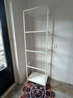 Witte kast wandkast glazen dragers, Huis en Inrichting, Ophalen, Zo goed als nieuw