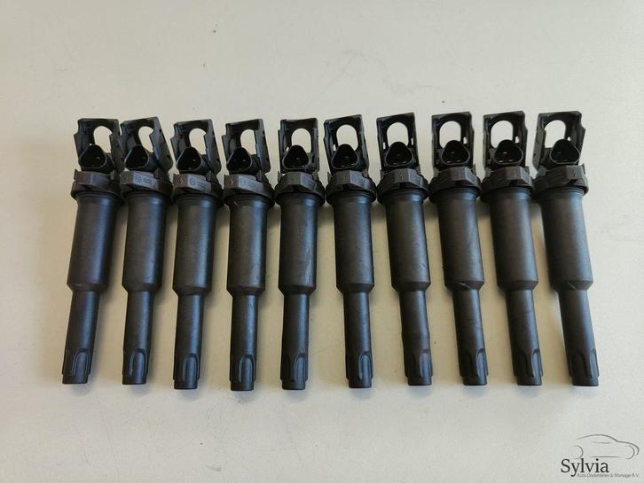 Pen bobine set 8 cilinder N63 ook M5 BMW  5 / 6 / X5 / X6 se, Auto-onderdelen, Motor en Toebehoren, BMW, Gebruikt, Ophalen of Verzenden