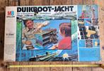 DUIKBOOT - JACHT  een vintage MB bordspel, Een of twee spelers, Ophalen of Verzenden, Gebruikt, MB Spellen