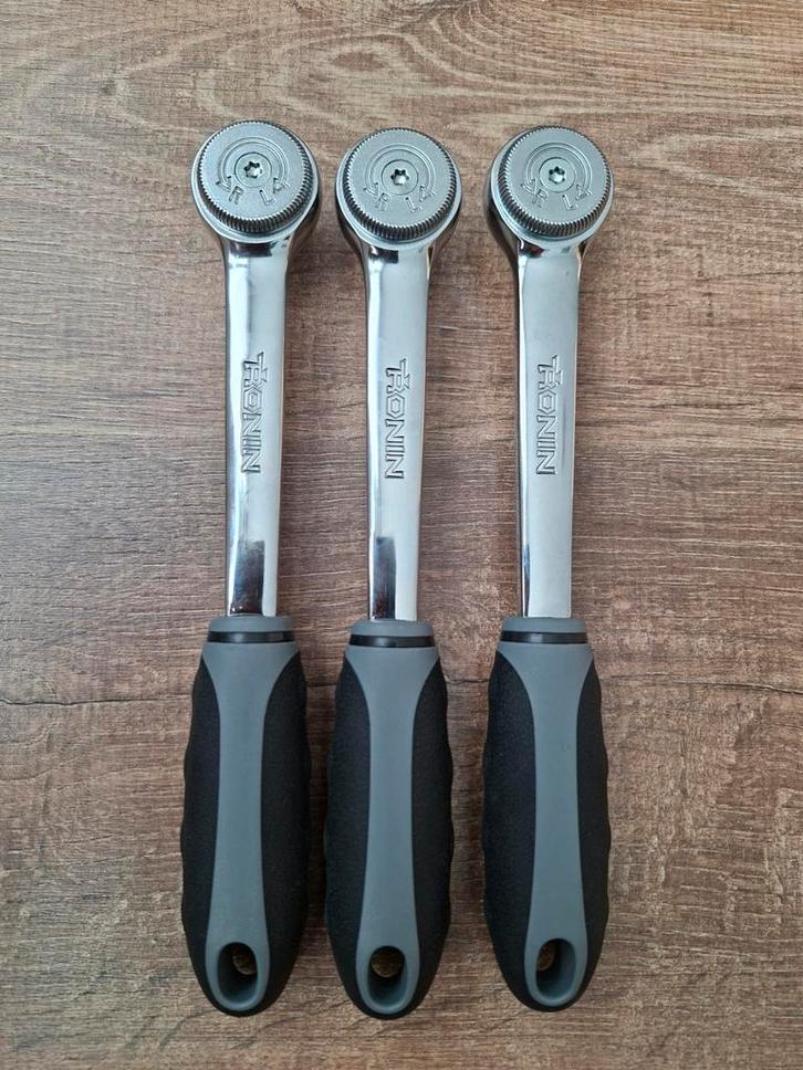 Ronin 72-tands 3/8" ratels - Meerdere beschikbaar!, Doe-het-zelf en Verbouw, Gereedschap | Handgereedschap, Nieuw, Ophalen of Verzenden