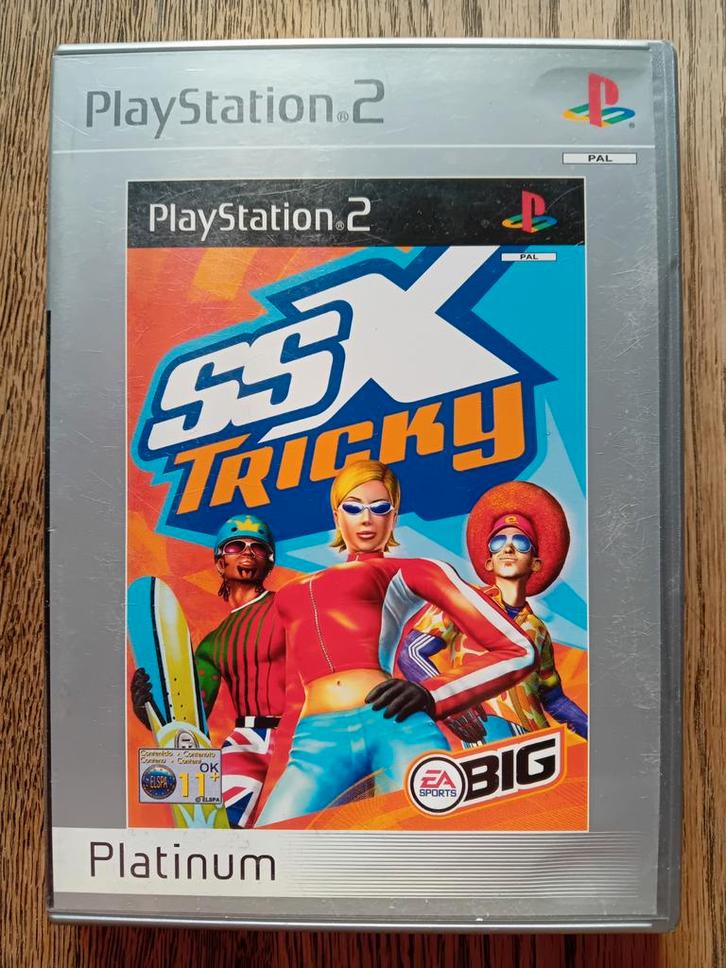 SSX Tricky - Playstation 2, Spelcomputers en Games, Games | Sony PlayStation 2, Gebruikt, Sport, 2 spelers, Vanaf 7 jaar, Eén computer