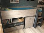 Stoere Kinderkamer met Hoogslaper, Bureau en Kledingkast, Ophalen, Gebruikt, Jongetje of Meisje
