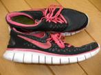 NIKE Free Run schoenen zwart roze maat 40, Kleding | Dames, Schoenen, Zwart, Nike, Ophalen of Verzenden, Sneakers of Gympen