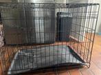Zwarte honden bench, Dieren en Toebehoren, Ophalen, Gebruikt