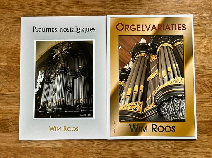 Bladmuziek Wim Roos, diverse delen, Muziek en Instrumenten, Bladmuziek, Nieuw, Artiest of Componist, Religie en Gospel, Orgel