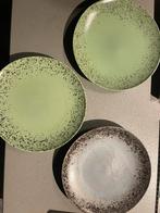HK living borden gebruikt 3x  HK living, Huis en Inrichting, Gebruikt, Keramiek, Ophalen of Verzenden, Bord(en)