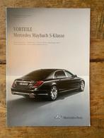 Productinfobrochure Mercedes-Benz Maybach S-klasse W222 2014, Nieuw, Mercedes-Benz, Mercedes, Ophalen of Verzenden