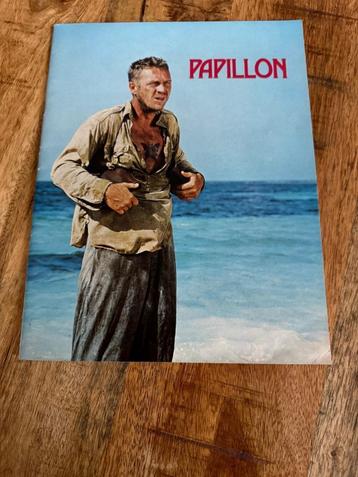 Film Souvenir Programma Boek Papillon Steve McQueen 1973 beschikbaar voor biedingen