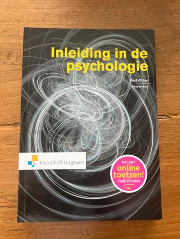 Inleiding in de psychologie - Zeer nette staat beschikbaar voor biedingen