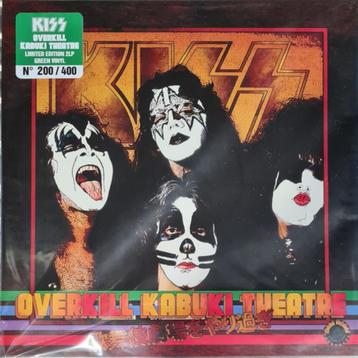 KISS Overkill Kabuki Theatre 2LP green vinyl No. 200/400 beschikbaar voor biedingen