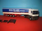 Reltrans  RENAULT met oplegger  Herpa/Albedo, Hobby en Vrije tijd, Modelauto's | 1:87, Nieuw, Ophalen of Verzenden, Bus of Vrachtwagen