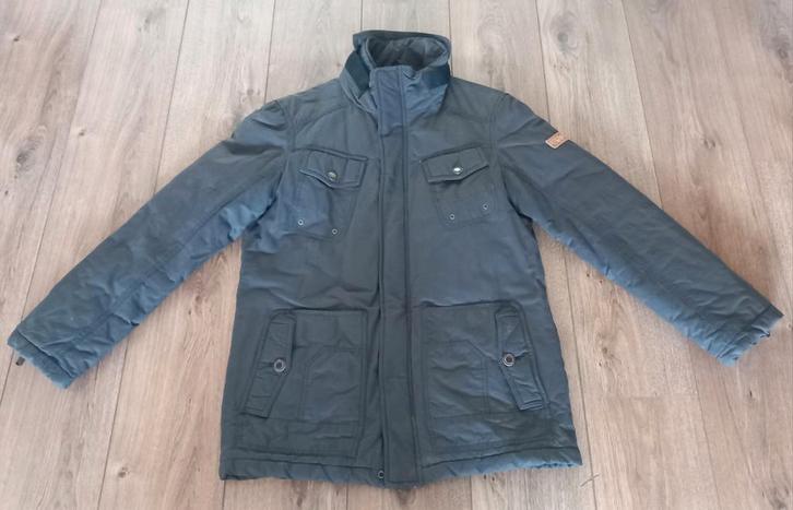 EDC by Esprit Winterjas Maat M, Kleding | Heren, Jassen | Zomer, Zo goed als nieuw, Maat 48/50 (M), Grijs, Ophalen of Verzenden