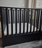 Box zwart TWF type Bas met lade, Kinderen en Baby's, Boxen, Ophalen, Gebruikt, Vierkant, In hoogte verstelbaar
