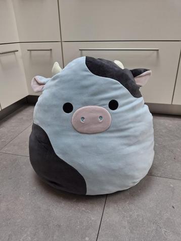 Super lieve Squishmallows koe nieuw ca60 cm beschikbaar voor biedingen