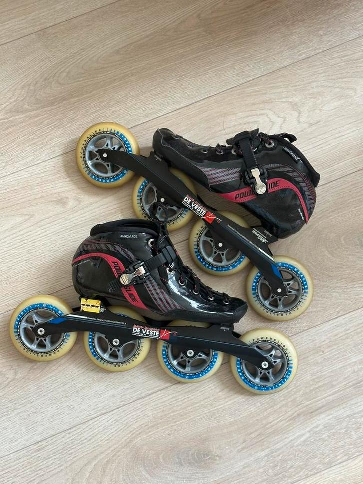 Powerslide skeelers dames 38 carbon, Sport en Fitness, Skeelers, Zo goed als nieuw, Powerslide, Dames, Ophalen
