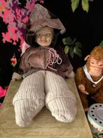 Antiek karakter popje kaalkopje, Ophalen of Verzenden